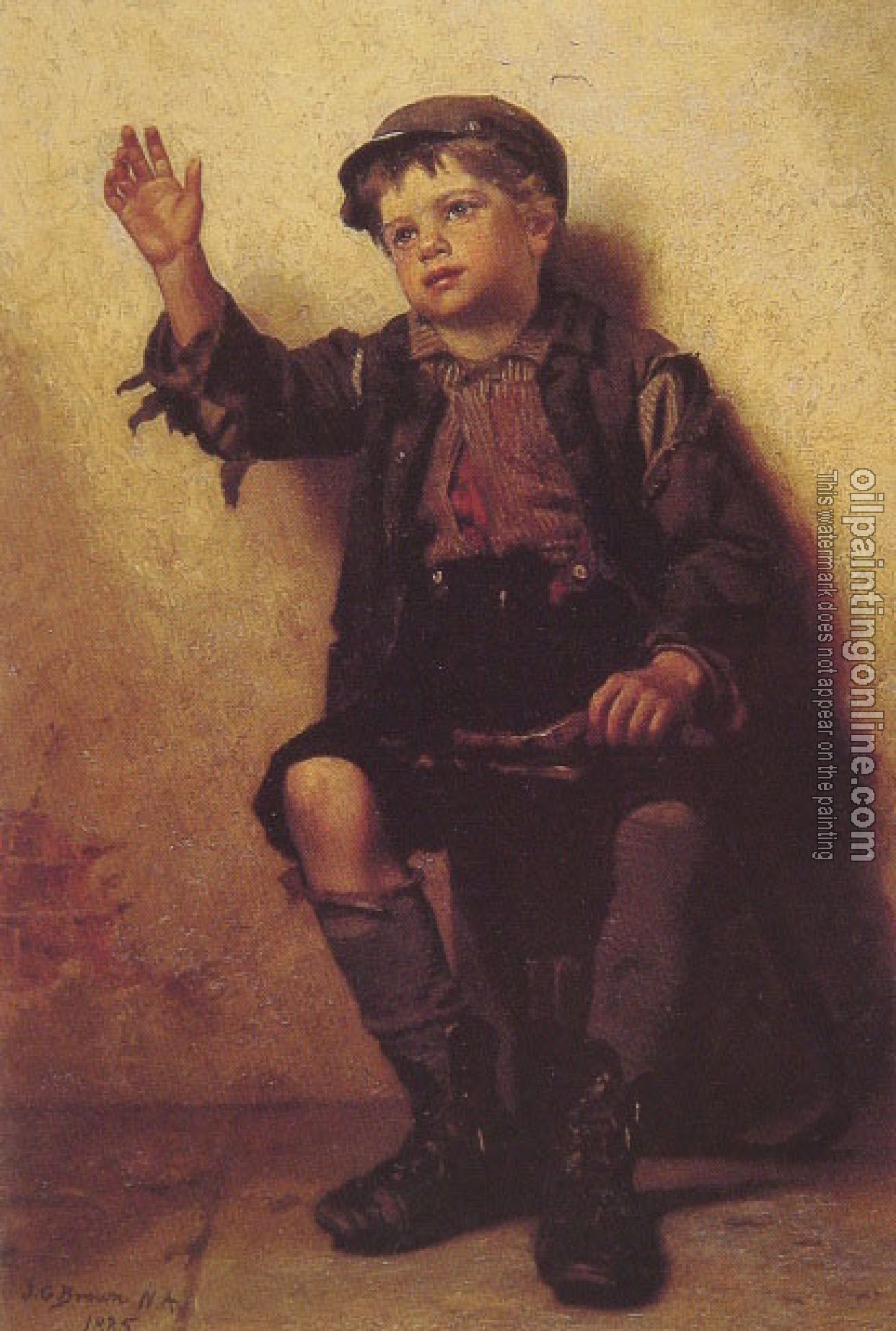 John George Brown - Shoeshine Boy